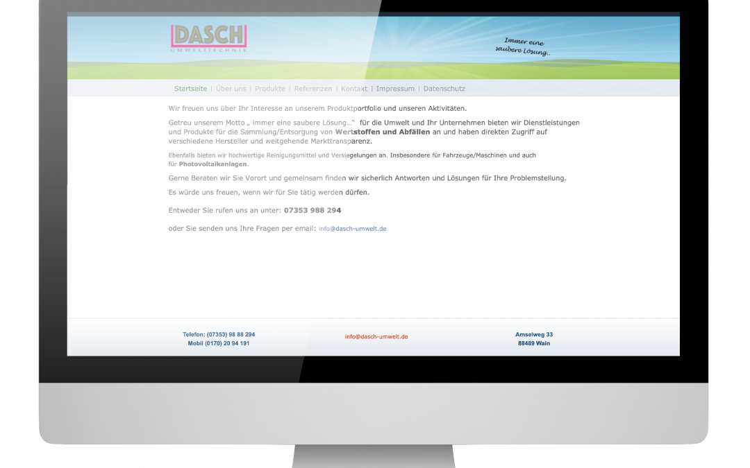 Umwelttechnik Dasch – Wain